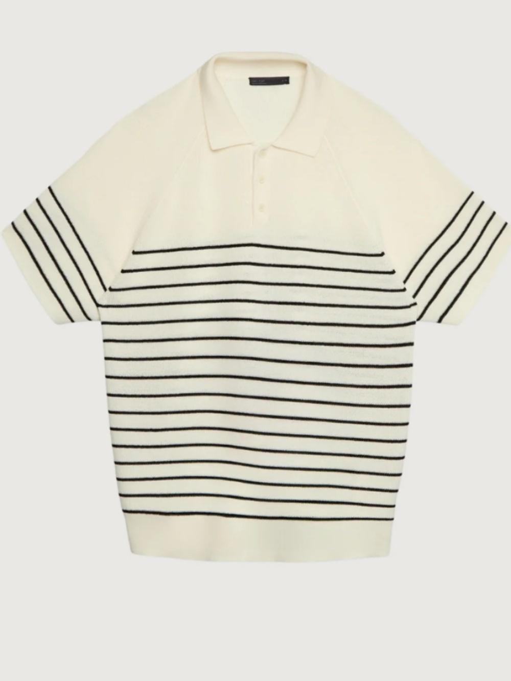 Oak + Fort Striped Polo Mens Large